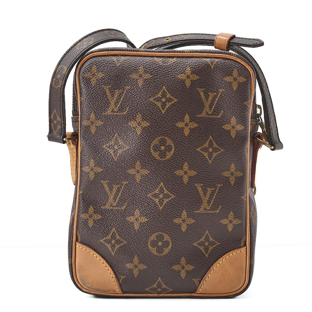 LOUIS VUITTON ルイヴィトン モノグラム アマゾン ショルダーバッグ M45236 ブラウン ゴールド金具 中古品