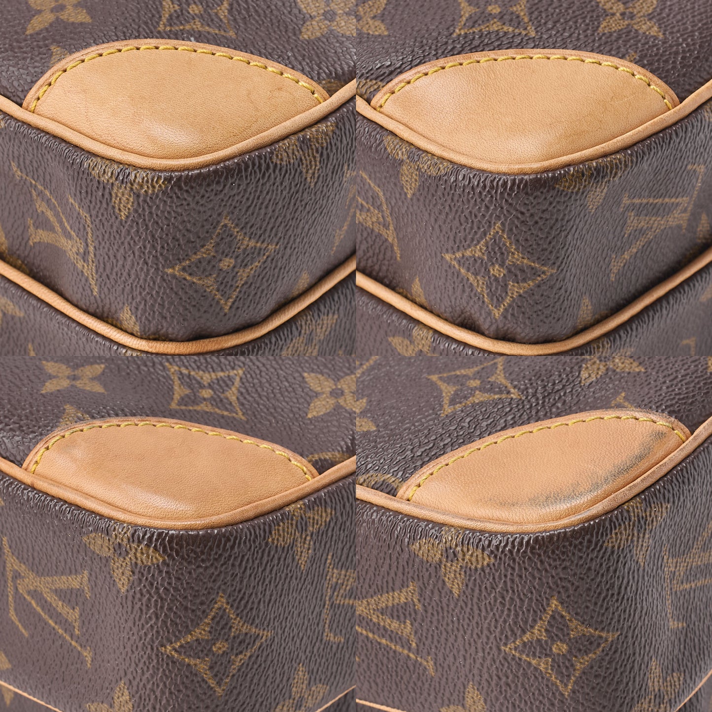 LOUIS VUITTON ルイヴィトン モノグラム アマゾン ショルダーバッグ M45236 ブラウン ゴールド金具 中古品