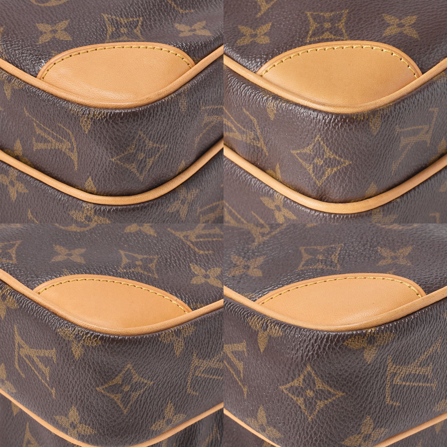 LOUIS VUITTON ルイヴィトン モノグラム アマゾン ショルダーバッグ M45236 ブラウン ゴールド金具 中古品