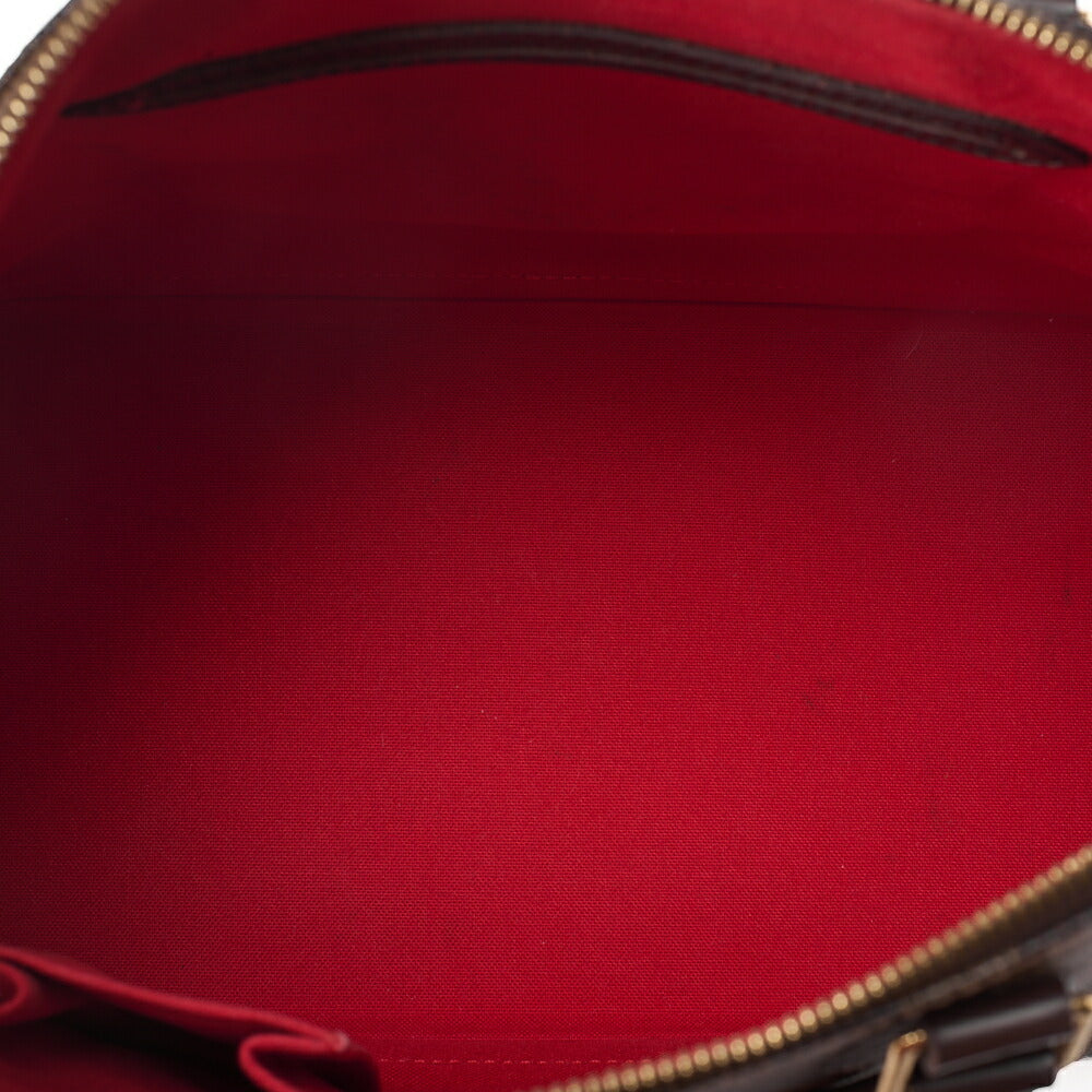 LOUIS VUITTON Louis Vuitton Handbag Alma PM Damier N53151 Brown Gold-Tone Hardware, Pre-Owned