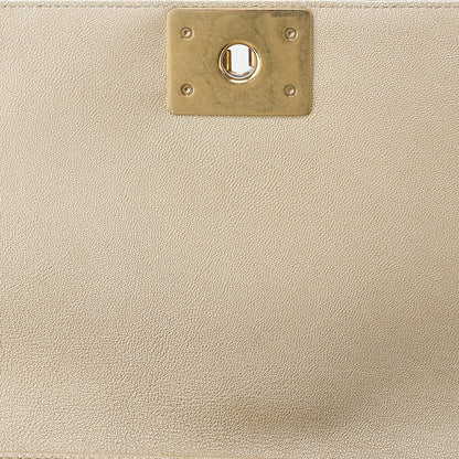 CHANEL ボーイシャネル ボーイシャネル ドバイ限定 チェーンショルダー ラムスキン マルチカラー ゴールド金具 中古品