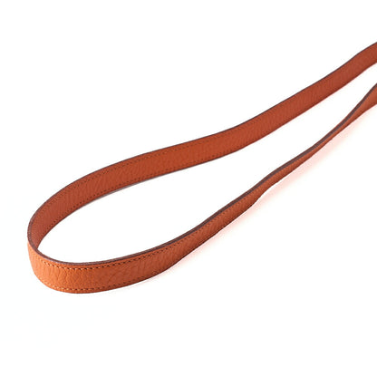 HERMES エヴリン TPM ショルダーバッグ トライオン オレンジ ゴールド金具 中古