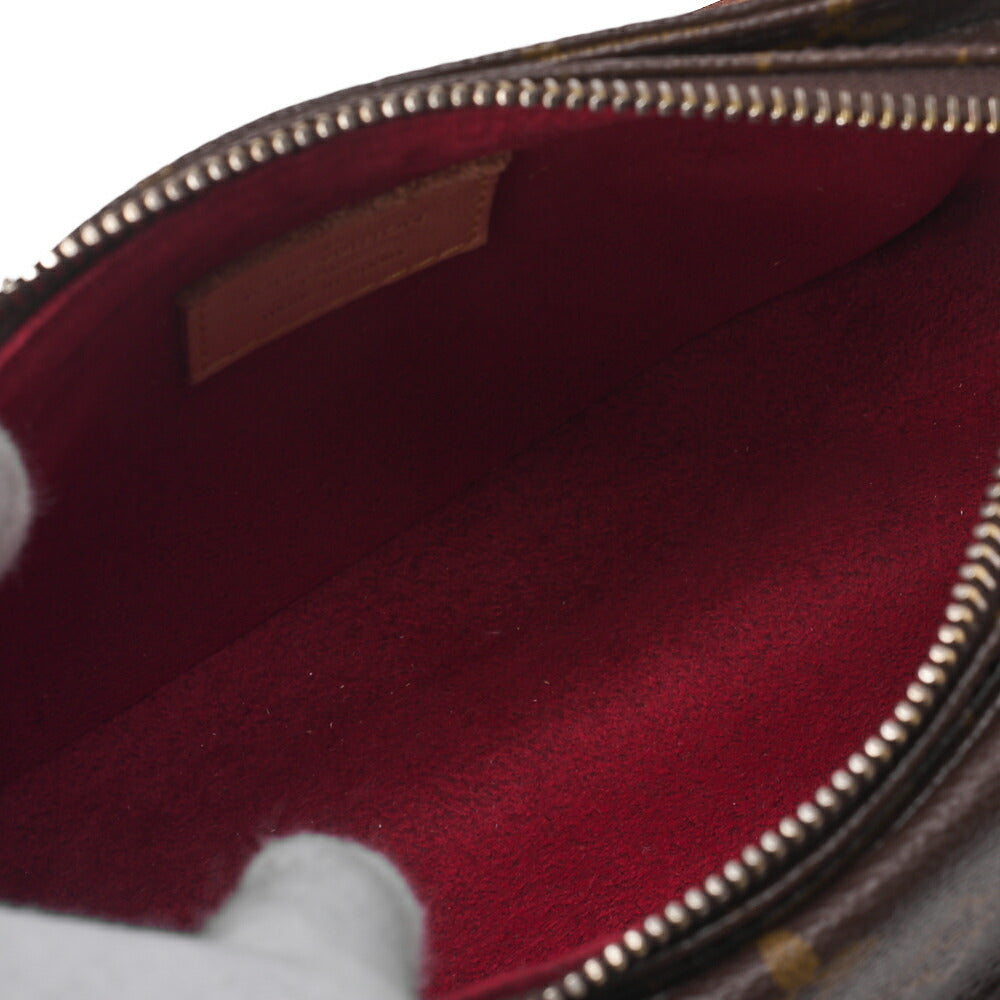 LOUIS VUITTON ルイヴィトン モノグラム ヴィバシテPM M51165 ショルダーバッグ 茶色 ゴールド金具 中古