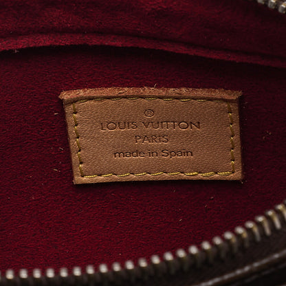 LOUIS VUITTON ルイヴィトン モノグラム ヴィバシテPM M51165 ショルダーバッグ 茶色 ゴールド金具 中古