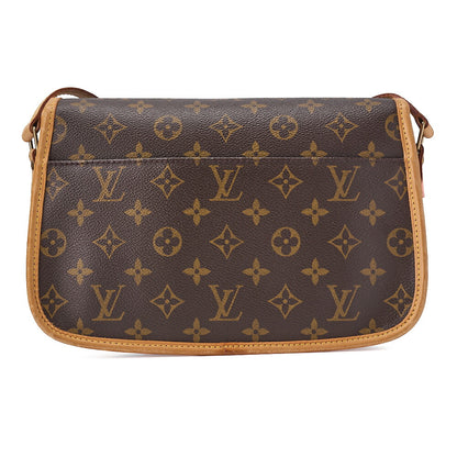LOUIS VUITTON ルイヴィトン モノグラム ソローニュ M42250 ショルダーバッグ ブラウン ゴールド金具 中古