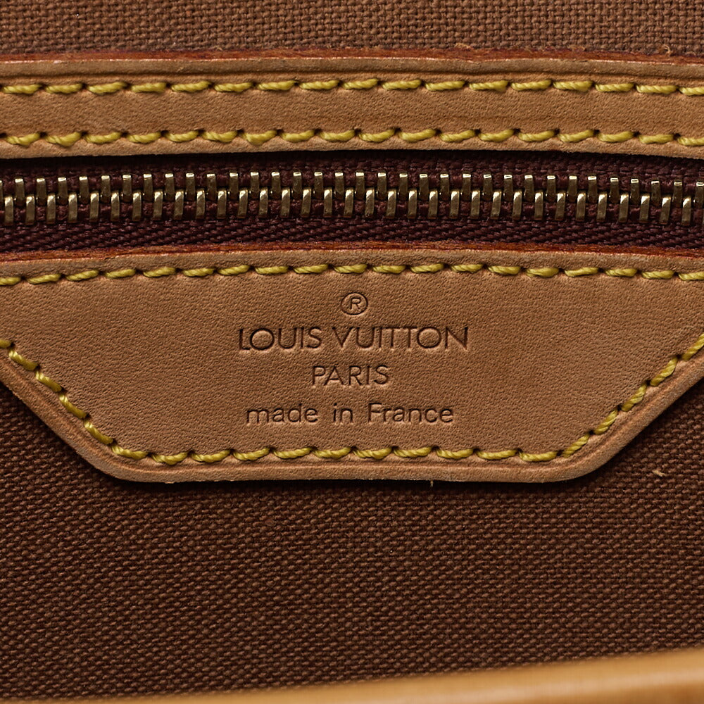 LOUIS VUITTON ルイヴィトン モノグラム ソローニュ M42250 ショルダーバッグ ブラウン ゴールド金具 中古