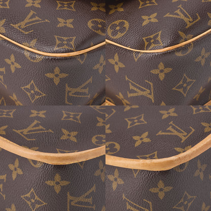 LOUIS VUITTON ルイヴィトン モノグラム ソローニュ M42250 ショルダーバッグ ブラウン ゴールド金具 中古