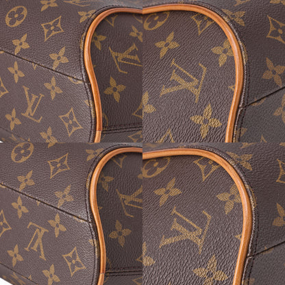 LOUIS VUITTON ルイヴィトン モノグラム エリプスPM M51127 ブラウン ハンドバッグ ゴールド金具 中古