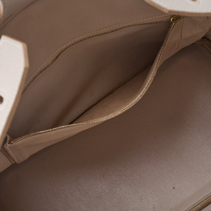 HERMES バーキン35 ハンドバッグ トリヨンクレマンス グリトゥルティエール ゴールド金具 中古品