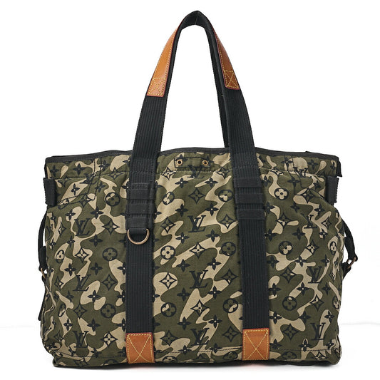 LOUIS VUITTON Louis Vuitton Monogramo Fragrance Tray Tote Bag M95783 Takashi Murakami Marc Jacobs Khaki Gold-Tone Hardware, Pre-Owned