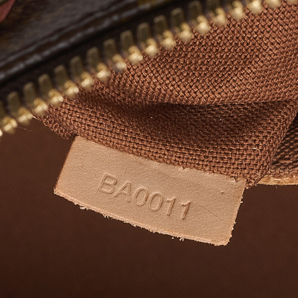 LOUIS VUITTON ルイヴィトン ハンドバッグ モノグラム アルマ PM ダミエ N51130 ブラウン ゴールド金具 中古