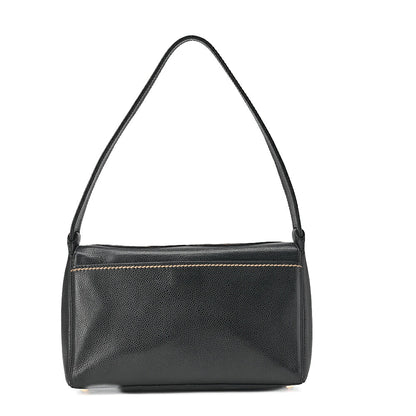 CHANEL Cocomark Wild Stitch Tote Bag Caviar Skin Black Gold-Tone Hardware, Pre-Owned