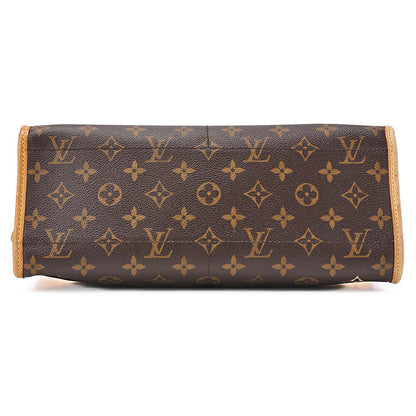 LOUIS VUITTON ショルダーバッグ モノグラム ポパンクール・ロン M40008 ブラウン ゴールド金具 中古品
