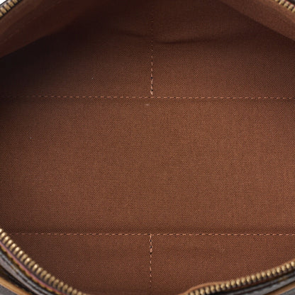 LOUIS VUITTON ショルダーバッグ モノグラム ポパンクール・ロン M40008 ブラウン ゴールド金具 中古品