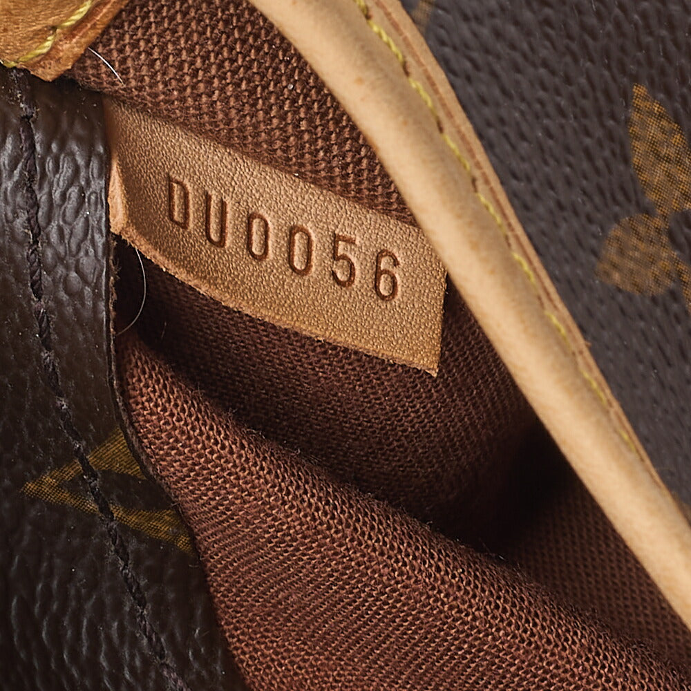 LOUIS VUITTON ショルダーバッグ モノグラム ポパンクール・ロン M40008 ブラウン ゴールド金具 中古品