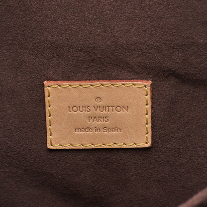 LOUIS VUITTON ルイヴィトン ハンドバッグ モノグラム ポシェットメティスMM 2WAY ショルダーバッグ M44875 ブラウン ゴールド金具 中古