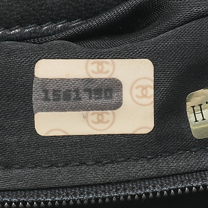 シャネル マトラッセ ココマーク フリンジ チェーンショルダー ラムスキン 黒 ゴールド金具 中古
