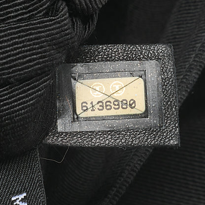 シャネル チョコバー 2.55 マルチポケット チェーンショルダー ラムスキン 黒 シルバー金具 中古
