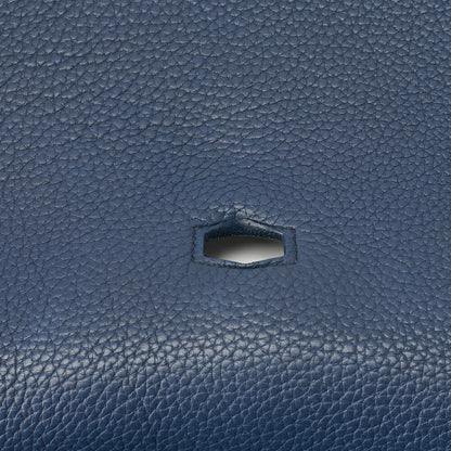 HERMES ジプシー31 トリヨンクレマンス ショルダーバッグ ブルーサフィール シルバー金具 中古品