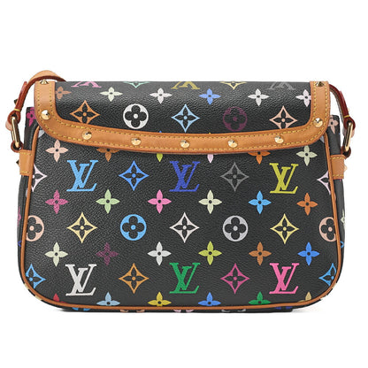 LOUIS VUITTON Louis Vuitton Monogram Sologne M92639 Shoulder Bag Black x Multicolor Gold-Tone Hardware, Pre-Owned