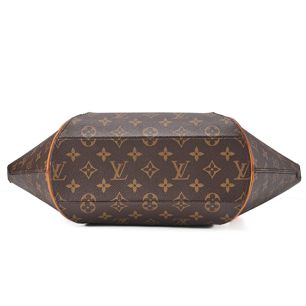 LOUIS VUITTON Louis Vuitton Monogram Ellipse Shopping M51128 Brown Shoulder Bag Gold-Tone Hardware, Pre-Owned