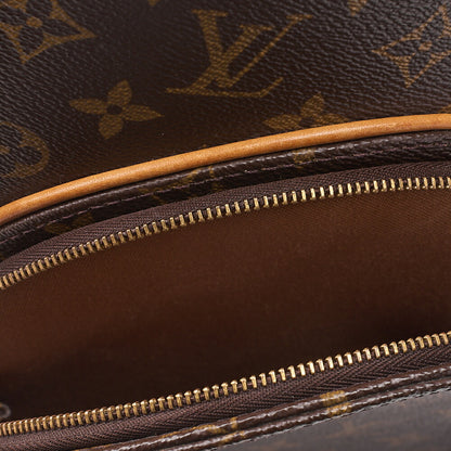 LOUIS VUITTON Louis Vuitton Monogram Ellipse Shopping M51128 Brown Shoulder Bag Gold-Tone Hardware, Pre-Owned