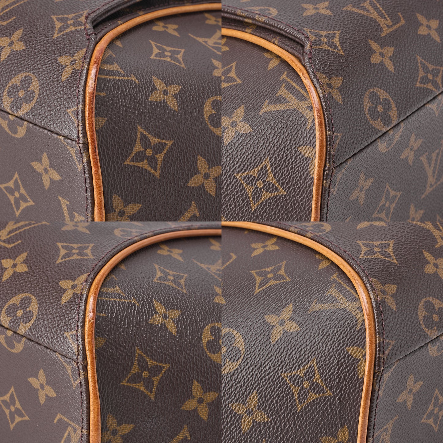 LOUIS VUITTON Louis Vuitton Monogram Ellipse Shopping M51128 Brown Shoulder Bag Gold-Tone Hardware, Pre-Owned