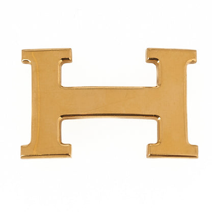 HERMES H Belt Stolier Belt 75 Epson Jaune x Swift (Gold-Tone Hardware, Pre-Owned