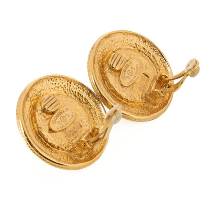 CHANEL Faux Pearl Earrings 25 GP Gold (Gold Plated) Gold-Tone Hardware, Pre-Owned