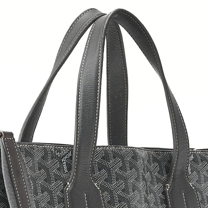 GOYARD [Goyard] Sack Voltaire 2WAY Tote Bag PVCx Leather Gray Silver-Tone Hardware, Pre-Owned