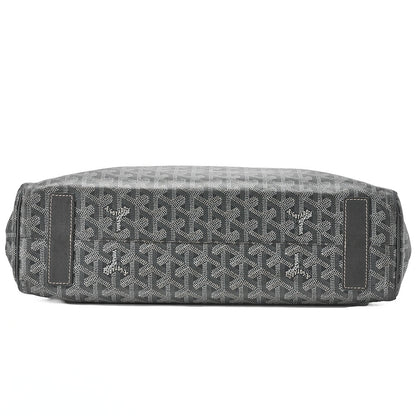GOYARD [Goyard] Sack Voltaire 2WAY Tote Bag PVCx Leather Gray Silver-Tone Hardware, Pre-Owned