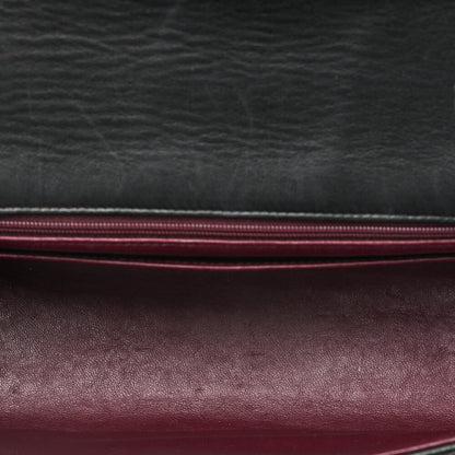 CHANEL Matelasse Coco Mark Single One Shoulder Bag Lambskin Black Gold-Tone Hardware, Pre-Owned