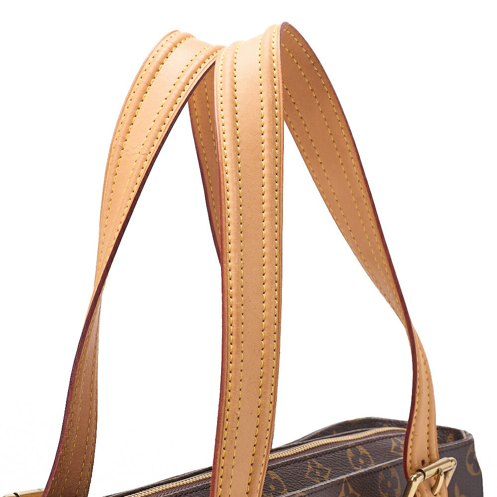 LOUIS VUITTON モノグラム ミルティプリ・シテ ハンドバッグ M51162 ブラウン ゴールド金具, 中古品