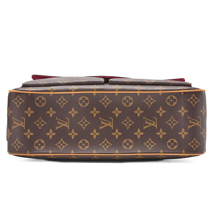 LOUIS VUITTON モノグラム ミルティプリ・シテ ハンドバッグ M51162 ブラウン ゴールド金具, 中古品