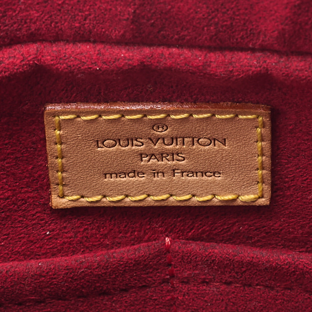 LOUIS VUITTON モノグラム ミルティプリ・シテ ハンドバッグ M51162 ブラウン ゴールド金具, 中古品