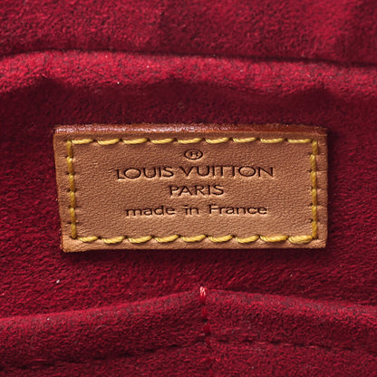LOUIS VUITTON モノグラム ミルティプリ・シテ ハンドバッグ M51162 ブラウン ゴールド金具, 中古品