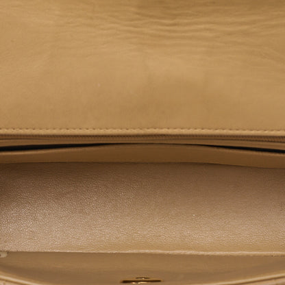 CHANEL Mademoiselle Single Bijoux Chain Shoulder Lambskin Beige Gold-Tone Hardware, Pre-Owned