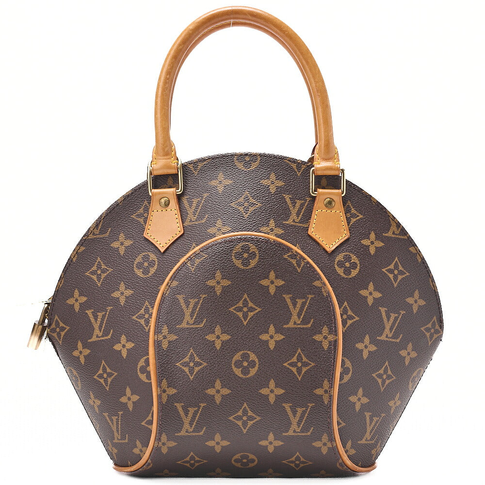 LOUIS VUITTON ルイヴィトン モノグラム エリプスPM M51127 ブラウン ハンドバッグ ゴールド金具 中古