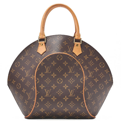 LOUIS VUITTON Louis Vuitton Monogram Ellipse PM M51127 Brown Handbag Gold-Tone Hardware, Pre-Owned