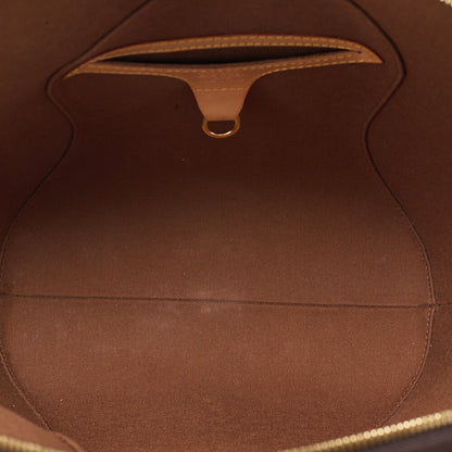 LOUIS VUITTON Louis Vuitton Monogram Ellipse PM M51127 Brown Handbag Gold-Tone Hardware, Pre-Owned