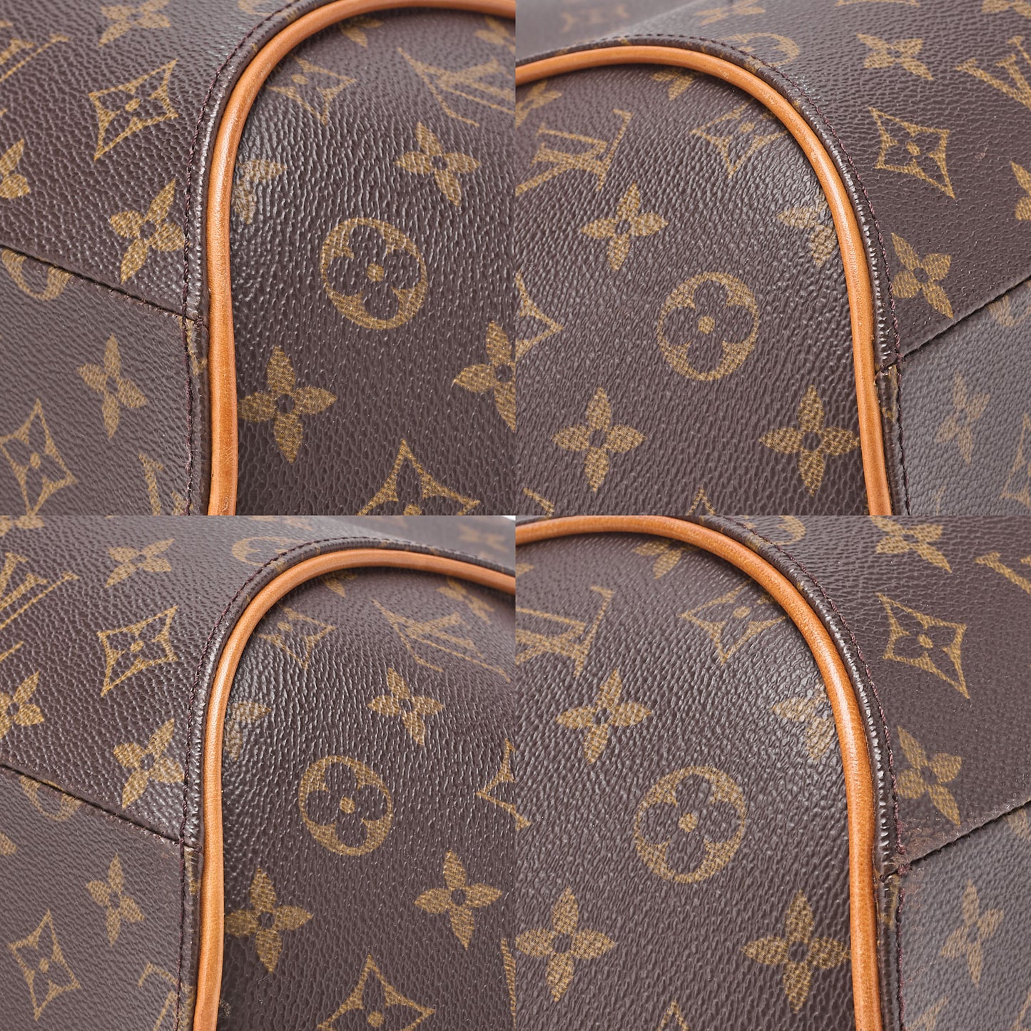 LOUIS VUITTON Louis Vuitton Monogram Ellipse PM M51127 Brown Handbag Gold-Tone Hardware, Pre-Owned