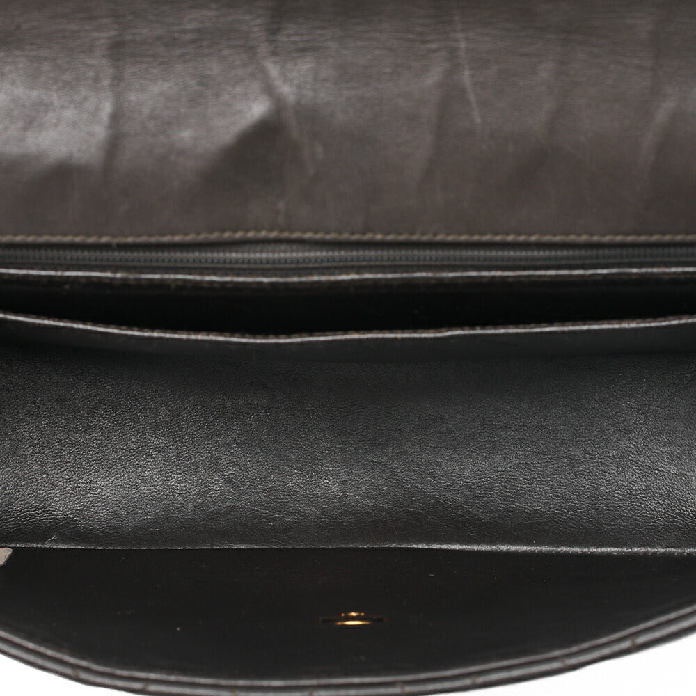 CHANEL Matelasse Turnlock Bijou Coco Shoulder Lambskin Brown Gold-Tone Hardware, Pre-Owned