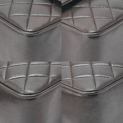 CHANEL Matelasse Turnlock Bijou Coco Shoulder Lambskin Brown Gold-Tone Hardware, Pre-Owned