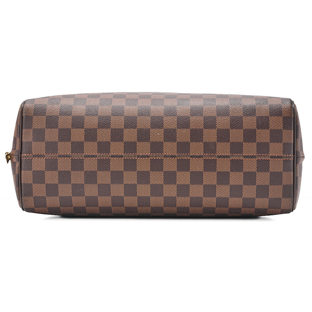 LOUIS VUITTON ルイヴィトン ダミエ ノリータ ハンドバッグ N41455 ブラウン ゴールド金具 中古