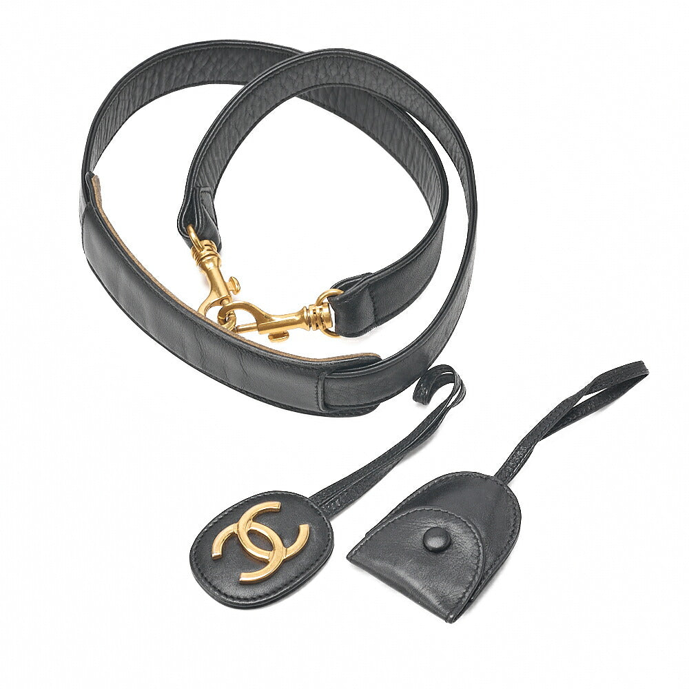 CHANEL Matelasse Bicolore 2WAY Shoulder Boston Lambskin Black Gold-Tone Hardware, Pre-Owned