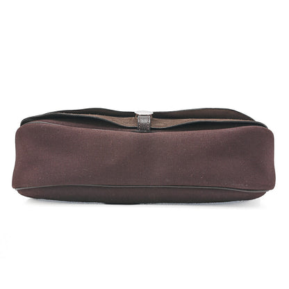 HERMES Sack Colorado MM Trowe Ash Shoulder Bag Brown Silver-Tone Hardware, Pre-Owned