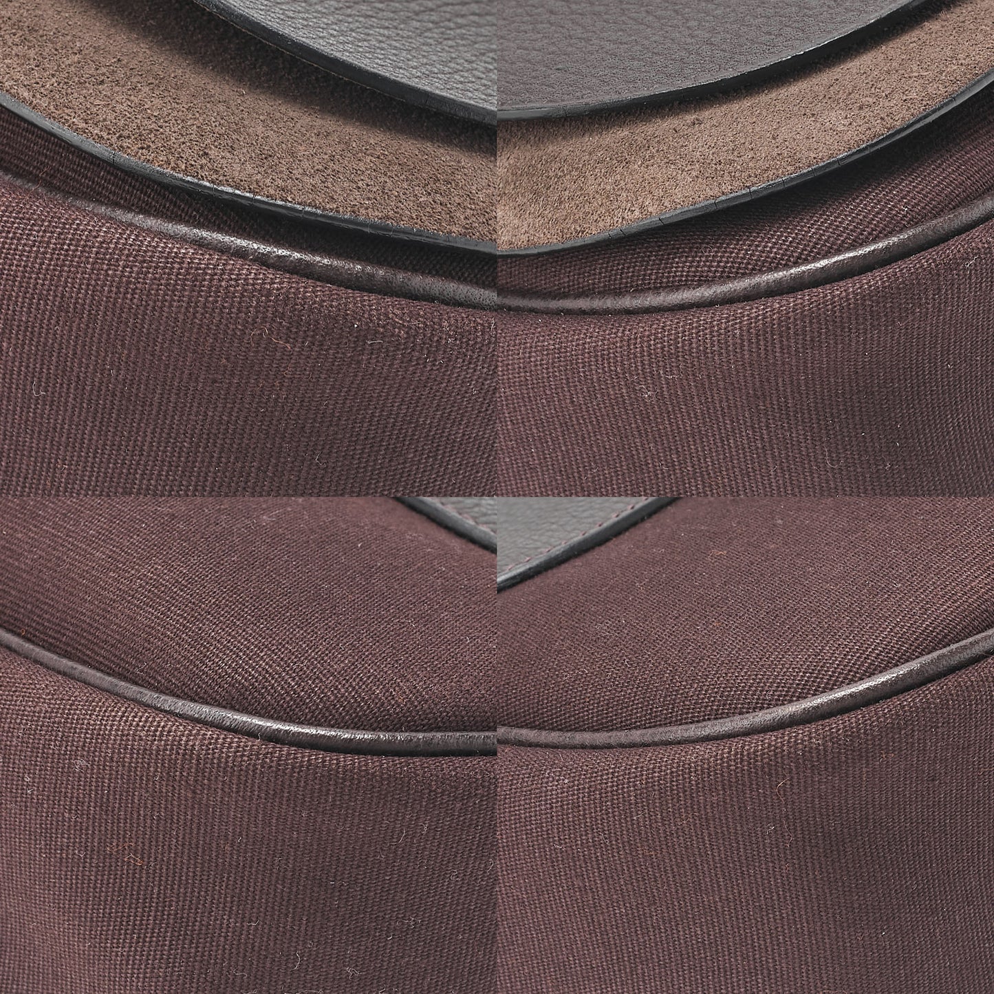 HERMES Sack Colorado MM Trowe Ash Shoulder Bag Brown Silver-Tone Hardware, Pre-Owned