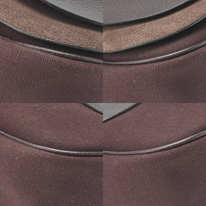 HERMES Sack Colorado MM Trowe Ash Shoulder Bag Brown Silver-Tone Hardware, Pre-Owned