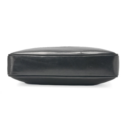 CHANEL Matelasse with Ball Charm Chain Shoulder Lambskin x Satin Black Gold-Tone Hardware, Pre-Owned