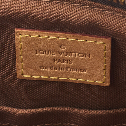 LOUIS VUITTON Louis Vuitton Monogram Palermo PM M40145 2way Shoulder Bag Brown Gold-Tone Hardware, Pre-Owned